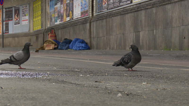 Zwei Quadratmeter-Häuser für Obdachlose (Foto: SAT.1 NRW)