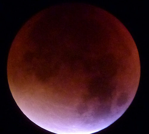 Längste Mondfinsternis erwartet (Foto: SAT.1 NRW)