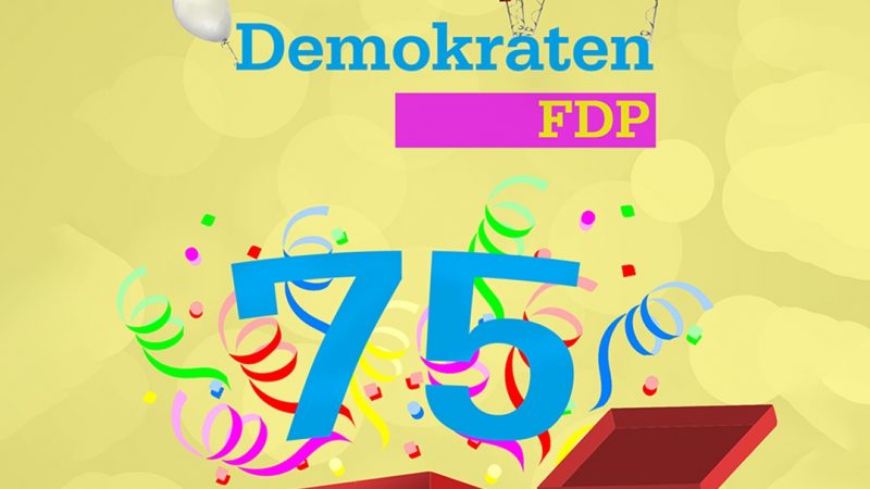 Die FDP wird 75 (Foto: SAT.1 NRW)