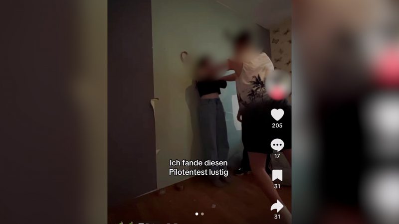 TikTok Challenge löst Rettungseinsatz aus (Foto: SAT.1 NRW)