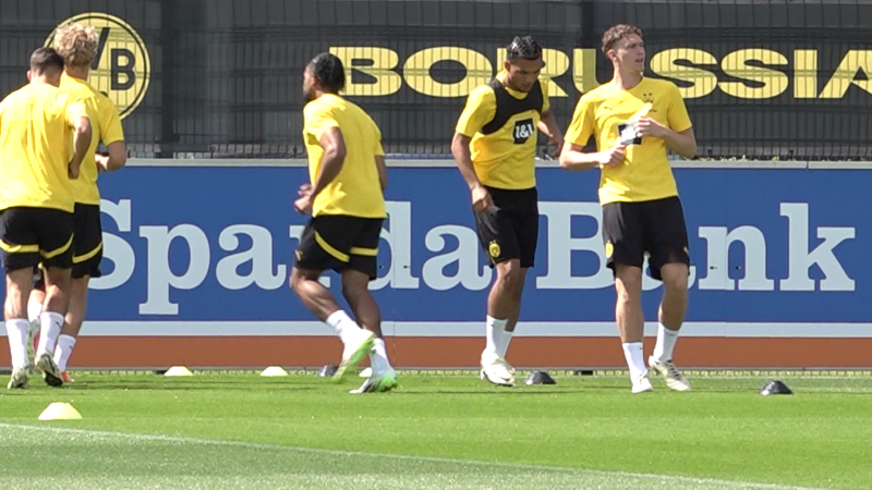 Trainingsauftakt beim BVB (Foto: SAT.1 NRW)