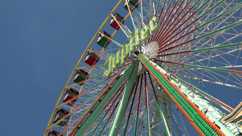 Vorbereitung auf Cranger Kirmes (Foto: SAT.1 NRW)