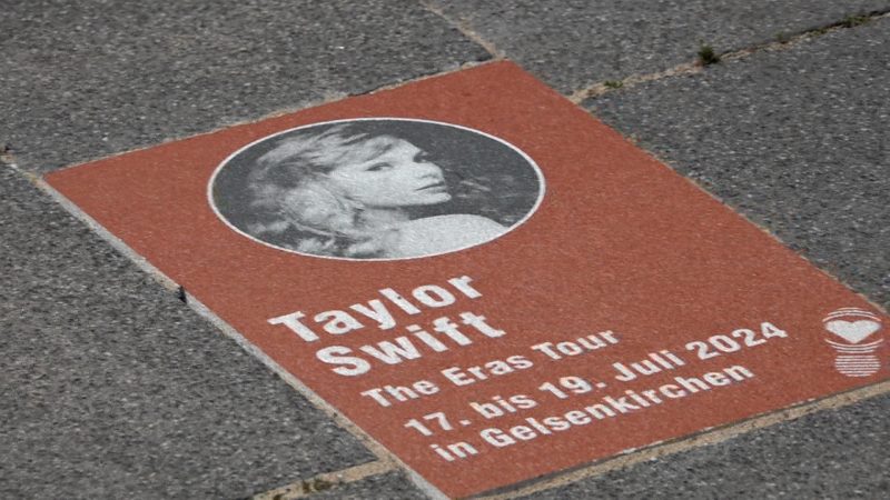 Taylor Swift auf Gelsenkirchener “Walk of Fame” (Foto: SAT.1 NRW)