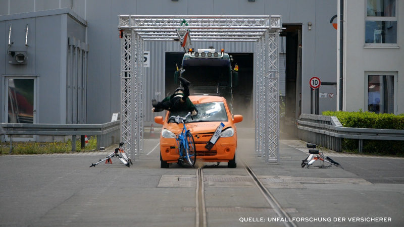 Fahrradunfallstatistik vorgestellt (Foto: SAT.1 NRW)