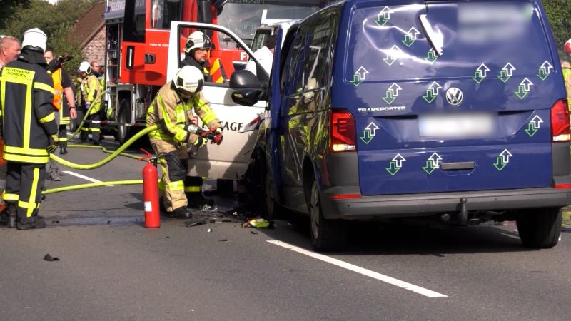 Toter nach Frontalcrash (Foto: SAT.1 NRW)