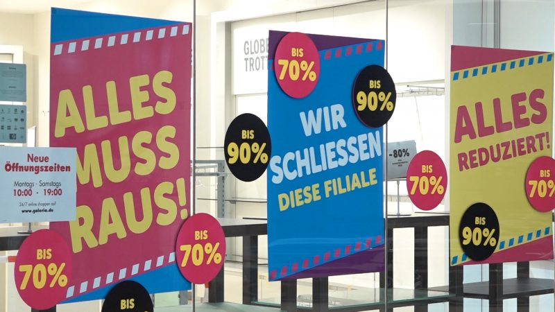 Letzter Tag bei Karstadt in Essen (Foto: SAT.1 NRW)