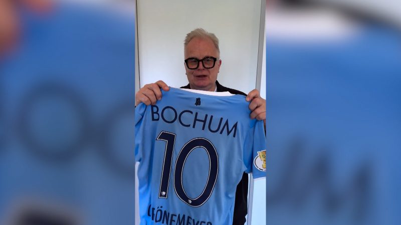 Herbert Grönemeyer wird Ärmelsponsor beim VfL Bochum (Foto: SAT.1 NRW)