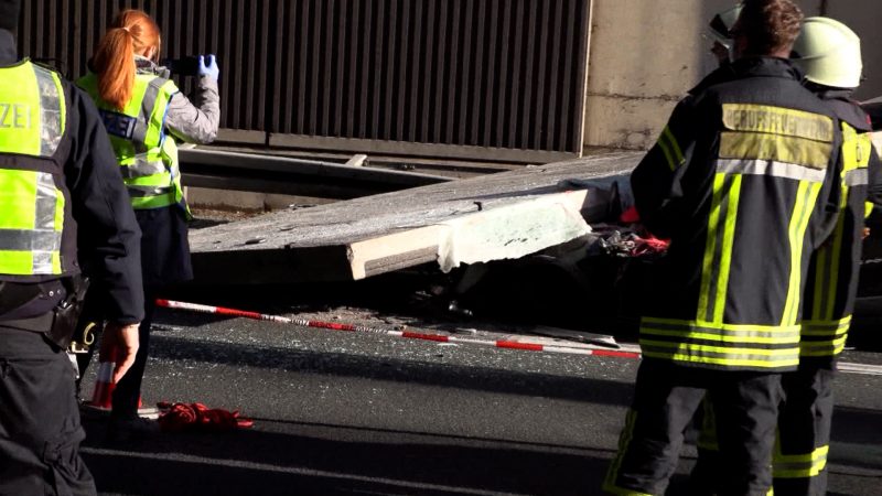 Tödlicher Unfall durch Lärmschutzwand: Prozessauftakt in Köln (Foto: SAT.1 NRW)