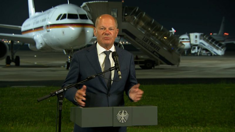 Scholz empfängt Befreite von Gefangenenaustausch  (Foto: SAT.1 NRW)