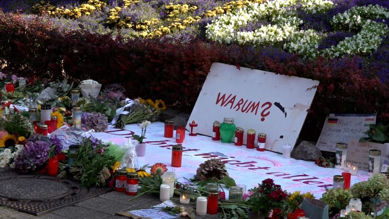 Rückblick: Der Messeranschlag in Solingen (Foto: SAT.1 NRW)