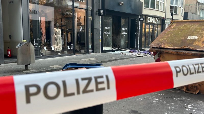 Erneute Explosion in der Kölner Innenstadt (Foto: SAT.1 NRW)