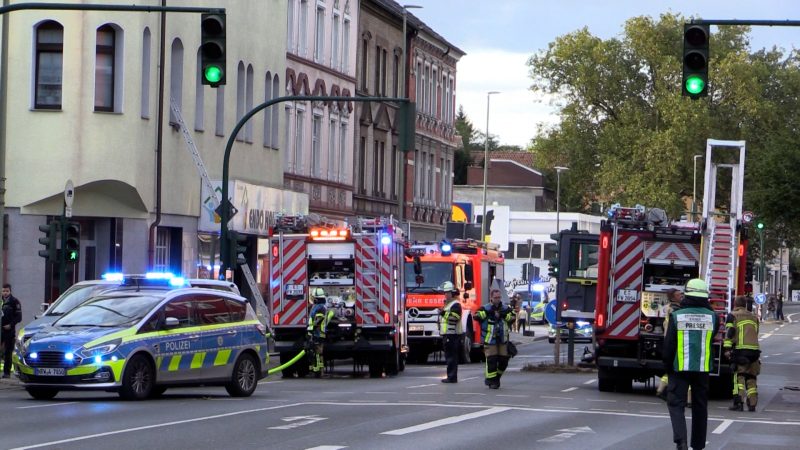 31 Verletzte bei Brand (Foto: SAT.1 NRW)