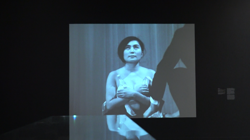 Yoko Ono Ausstellung in Düsseldorf (Foto: SAT.1 NRW)