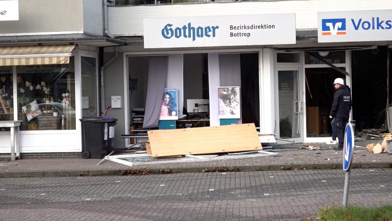 Sprengungen von Geldautomaten stark zurückgegangen (Foto: SAT.1 NRW)