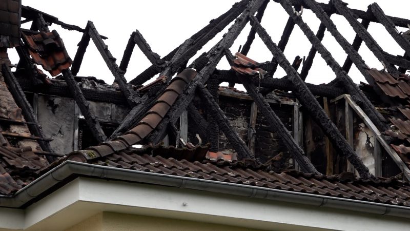 Brand in Leverkusen (Foto: SAT.1 NRW)