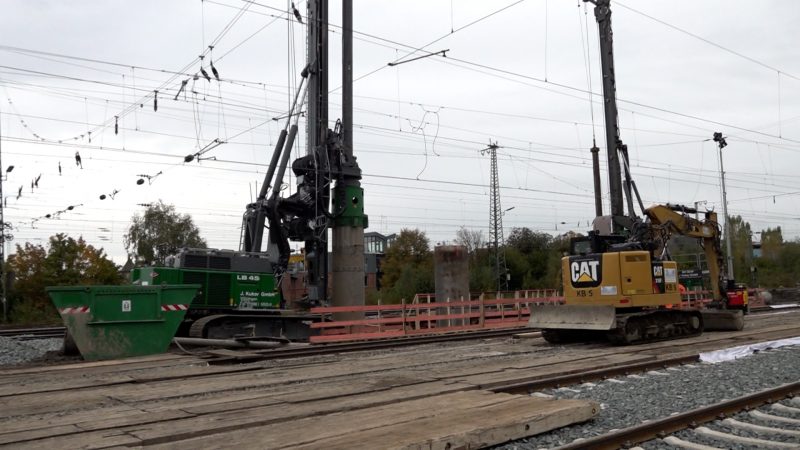 Wegen Brückenbau: Kein ICE mehr in Herford (Foto: SAT.1 NRW)