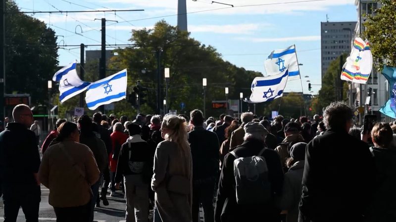 Erster Jahrestag des Angriffs der Hamas auf Israel (Foto: SAT.1 NRW)