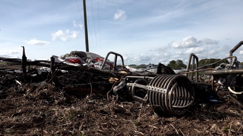 Heißluftballon-Unfall in Zülpich (Foto: SAT.1 NRW)