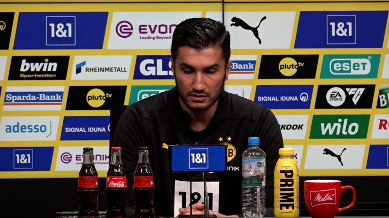 Vor DFB-Pokalspiel: BVB-Trainer Nuri Sahin unter Druck  (Foto: SAT.1 NRW)