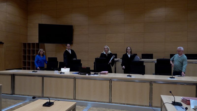 Prozessauftakt nach Mordversuch (Foto: SAT.1 NRW)