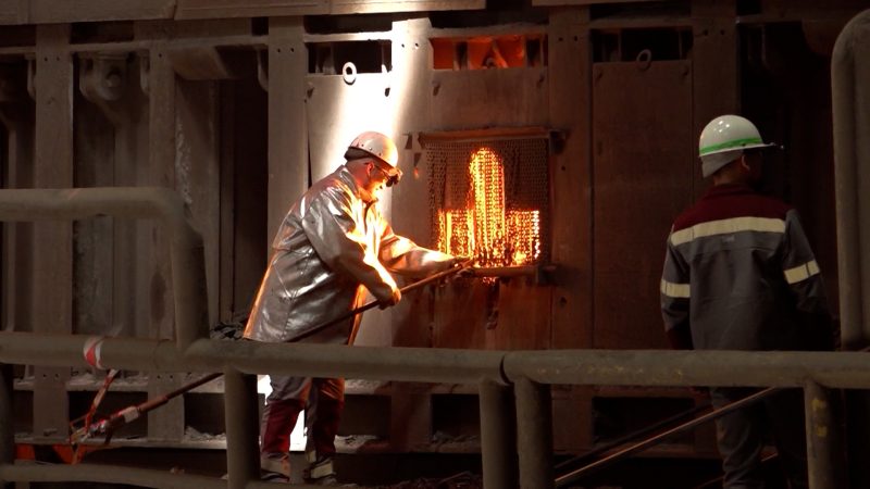 Thyssenkrupp: Scheitert „Grüner Stahl“? (Foto: SAT.1 NRW)