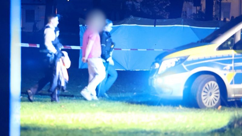 Brutale Messerattacke im Park (Foto: SAT.1 NRW)