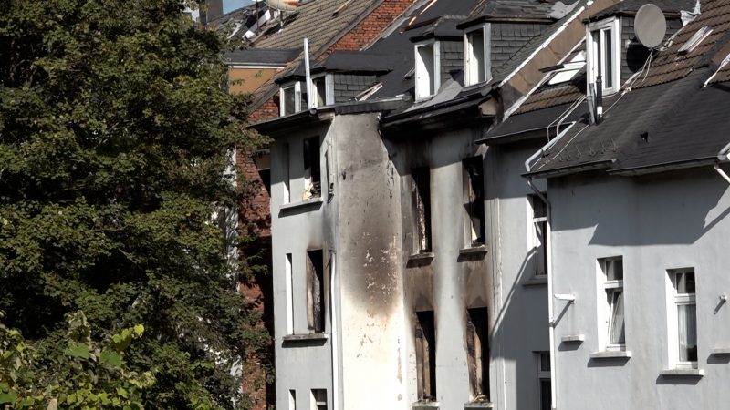 Feuer in Wuppertal (Foto: SAT.1 NRW)