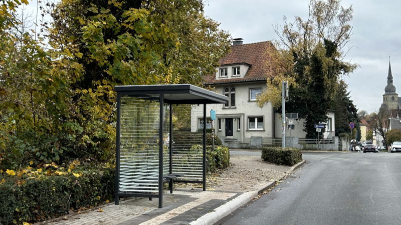 Bushaltestelle ohne Buslinie (Foto: SAT.1 NRW)