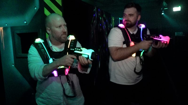 Kölns größte Lasertag-Anlage eröffnet (Foto: SAT.1 NRW)