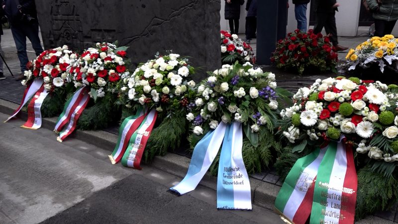 Gedenken an die Pogromnacht in Deutschland (Foto: SAT.1 NRW)