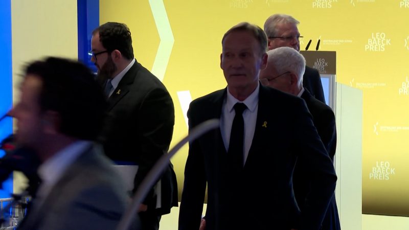 Watzke für Engagement gegen Antisemitismus geehrt (Foto: SAT.1 NRW)