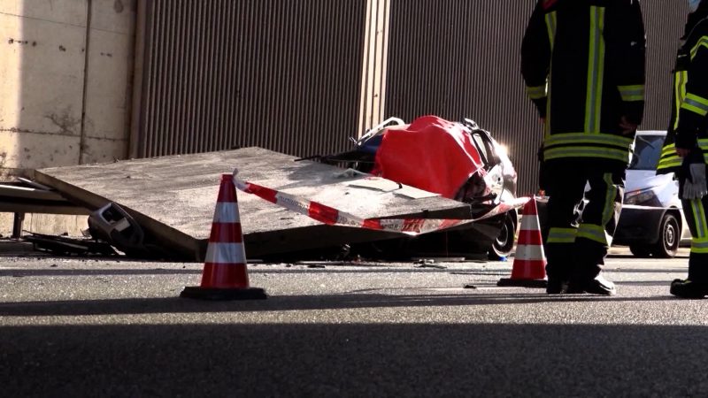 Prozess um tödlichen Unfall auf der A3: Verfahren eingestellt (Foto: SAT.1 NRW)