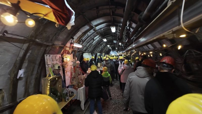 Weihnachtsmarkt unter Tage (Foto: SAT.1 NRW)