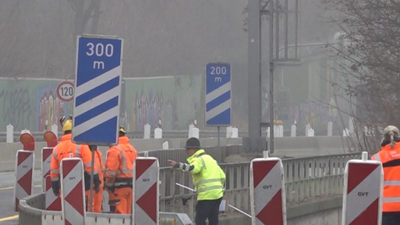 Aufatmen im Ruhrgebiet: A40 nach 18 Wochen wieder frei (Foto: SAT.1 NRW)