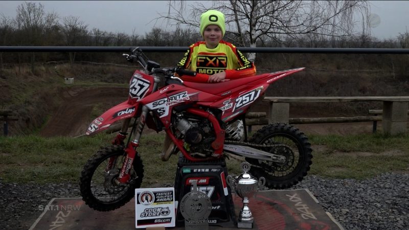 Motocross-Talent aus NRW (Foto: SAT.1 NRW)