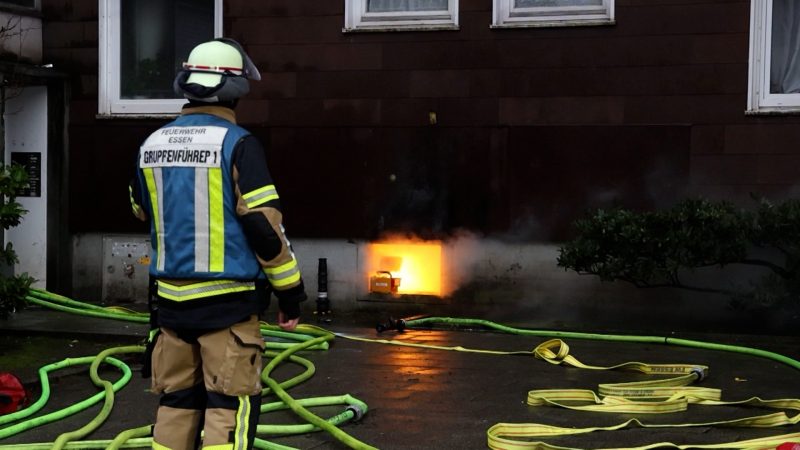 Kellerbrand in Wohnhaus (Foto: SAT.1 NRW)