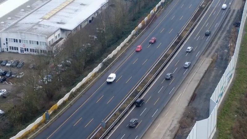 Sperrungen in NRW: Staugefahr am Wochenende  (Foto: SAT.1 NRW)