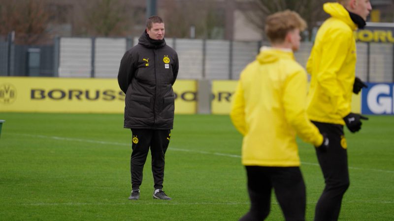 BVB-Interimstrainer Tullberg (Foto: SAT.1 NRW)