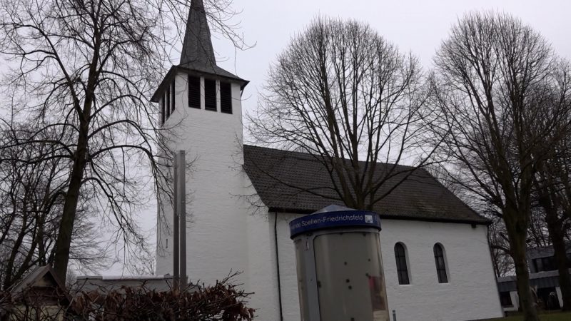 Kircheneinbruch in Voerde (Foto: SAT.1 NRW)