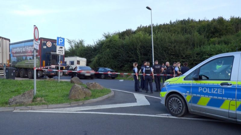 Brutale Rastplatz-Attacke (Foto: SAT.1 NRW)