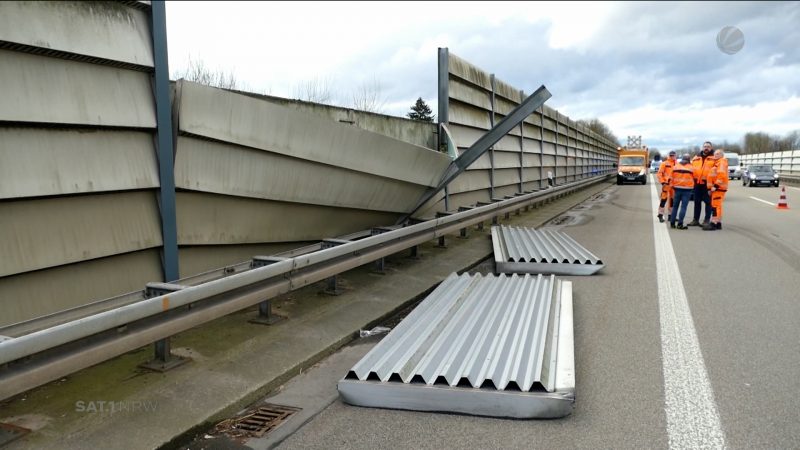 Sturm in NRW (Foto: SAT.1 NRW)