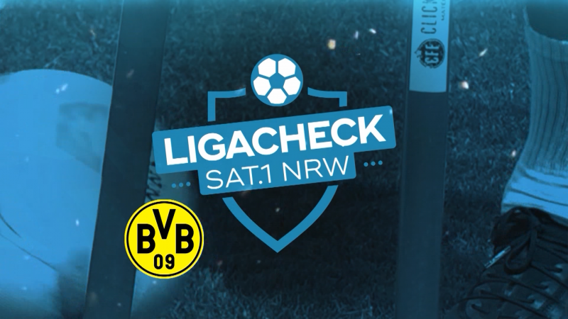 Der BVB im SAT.1 NRW-Ligacheck (Foto: SAT.1 NRW)