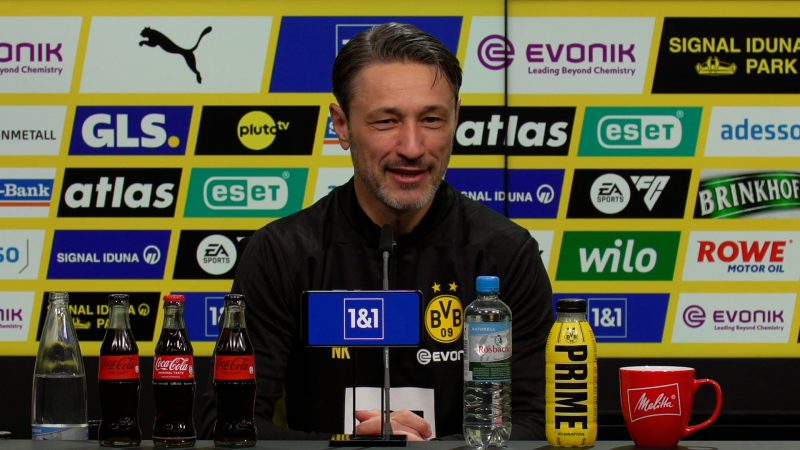 BVB vor Derby in Bochum (Foto: SAT.1 NRW)