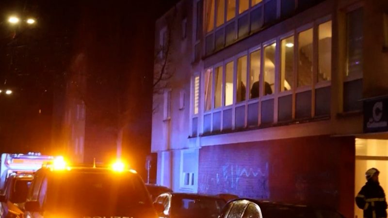 Schüsse in Wuppertaler Wohnhaus (Foto: SAT.1 NRW)